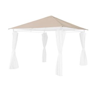 Sweeek Cubierta de p&eacute;rgola elusa 3x3m, beige