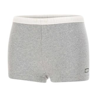 Entire studios Short Shorts, female, Gray, Size: S Lounge Short