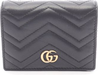 Gucci Black Leather Wallet (Bi-Fold) (Pre-Owned)