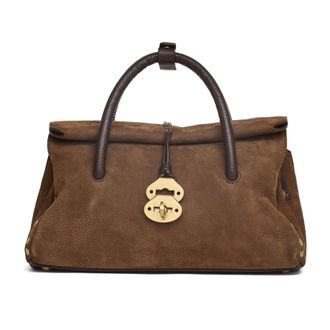 Zanellato Dames, Tassen, Bruin, Maat: ONE Size Katoen