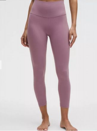 lululemon Align Crop Leggings - 23 In Lavender Lux