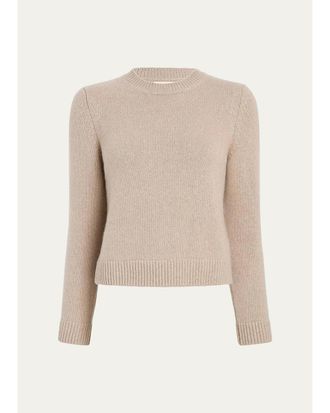 Khaite Leta Cashmere Crewneck Sweater