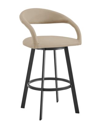 Armen Living Ramona 30In Swivel Bar Stool