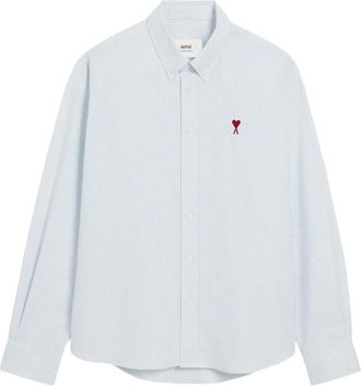 Ami Camicia Ami de Coeur in cotone - Blu