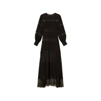 Twinset Dames, Jurken, Zwart, Maat: M Viscose