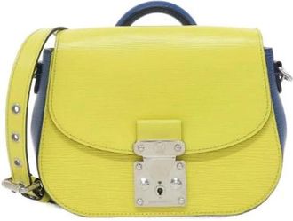 Louis Vuitton Pre-owned Epi Eden Schoudertas - Dames - Vintage Handtas - Geel - ONE Size - Leer - Vintage