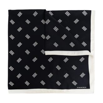 By Malene Birger Accessoires, Dames, Zwart, ONE Size, Sjaal Monnas