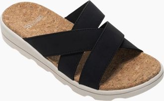 Regatta Womens Regatta Womens/Ladies Cassie Leopard Pattern Sandals - Black - Size: 6.5