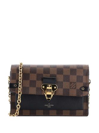 Louis Vuitton Vavin Chain Wallet NM Damier with Leather crossbody bag - Zwart