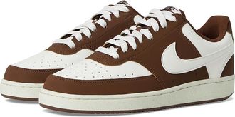 Nike Court Vision Low Womens Shoes Sail/Sail/Cacao Wow/Coconut Milk : 8.5 B - Medium, Synthetic