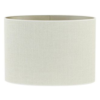 Light & Living Pantalla De L&aacute;mpara - Saverna - Blanco - Textil - Light&living
