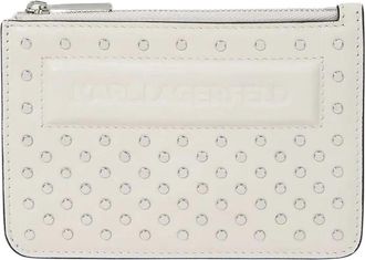 Karl Lagerfeld Wallets & Cardholders - Dames - Portefeuilles - Wit - ONE Size - Accessoires