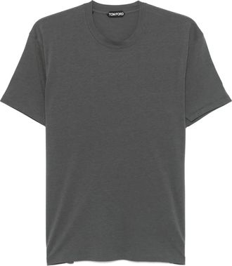 Tom Ford T-shirt effetto mélange - Grigio