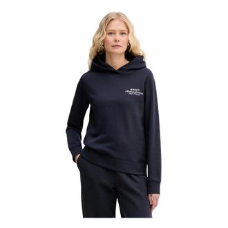 GANT Donna, Felpe, Blu, M, new