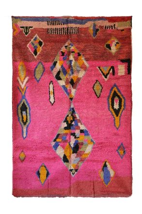 AFK Living Alfombra bereber marroqu&iacute; de pura lana 196 x 312 cm