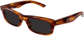 Balenciaga BB0422S 003 Mens Sunglasses Brown Size 54