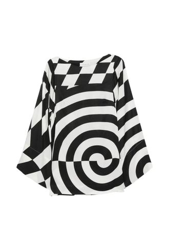 Dries Van Noten Charlie Long Sleeves Top