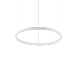 Netlighting ORACLE Slim DALI Dimmable Round 50cm Integrated LED Pendant Ceiling Light White 3000K