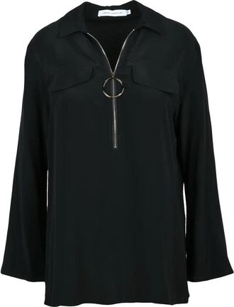 Simona Corsellini Acetate Silk Shirt - Black