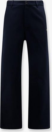 Loewe Pantaloni in denim con logo ricamato in contrasto - LOEWE - gender_Man