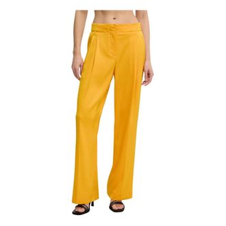 2nd Day Carter Pantaloni Larghi - - Trousers - Donna - Giallo - S