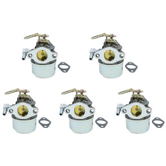 OEM Cinco Carburadores Para Sopladores De Nieve Tecumseh De 4hp, 5hp, Hsk50 Y Hs50: 632107, 632107a Y 640084b