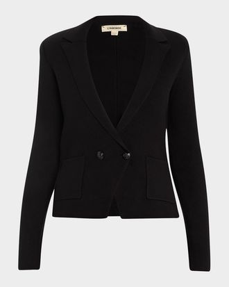 L'agence Sofia Knit Blazer