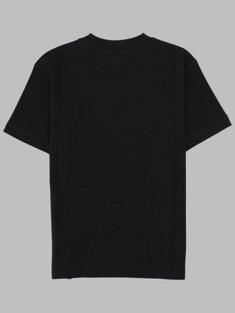 Palm Angels Bear Logo-Print Cotton T-Shirt - Black