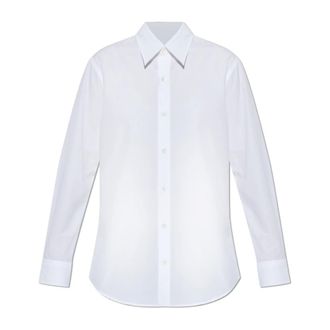 A.P.C. A.p.c., Dames, Blouses & Shirts, Wit, Maat: L Katoen
