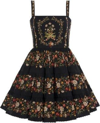 Agua Bendita Lima Paramo Mini Dress in Multi at Nordstrom, Size Small