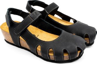 Plakton Amy Sandal in Nobuck Negro at Nordstrom Rack, Size 10Us / 41Eu