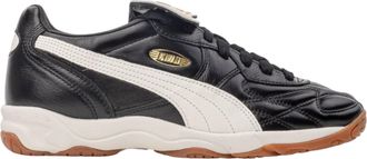 Puma King Indoor Indoor Soccer Shoes in Black/White Men