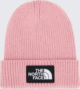 The North Face Berretto da bambino a coste in tessuto riciclato con logo