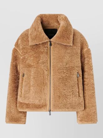 Pinko faux fur jacket