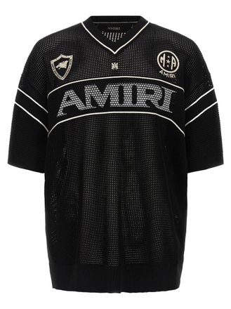 Amiri Black Logo T-shirt