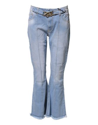CristinaeEffe Washed High Waist Bootcut Womens Jeans (Pre-Owned)
