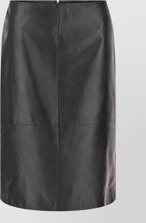 Antonelli leather pencil skirt