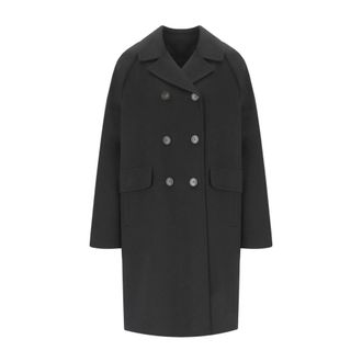 Max Mara Dames, Mantels, Zwart, Maat: XS Zijde