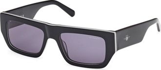 GANT GA00013 05A Mens Sunglasses Black Size 54