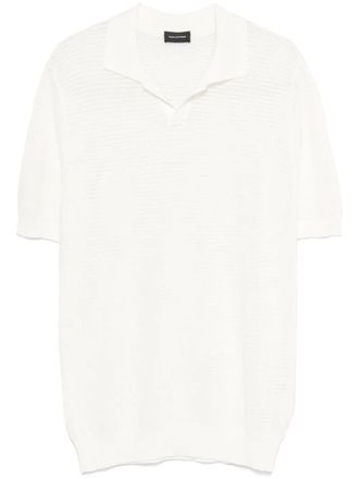 Tagliatore knitted T-shirt - White
