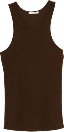 Entire studios Canotta Muscle - Marrone