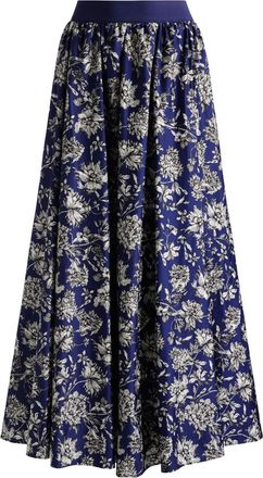 Alice & Olivia Gonna lunga Nilda voluminosa - Blu