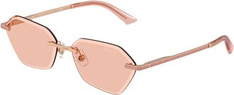 Jimmy Choo London JC4022J 300884 Womens Sunglasses Gold Size 58