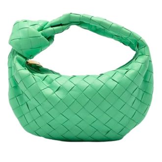 Bottega Veneta Pre-owned Jodie - Dames - Pre-owned - Groen - Maat: ONE Size Leer