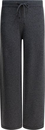 Drumohr Womens Grey Cashmere Trousers - Size X-Small