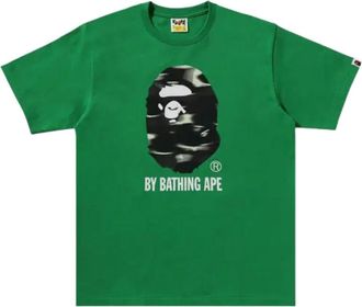 A Bathing Ape Screen Camo T-Shirt Green 1M30110344-GREEN