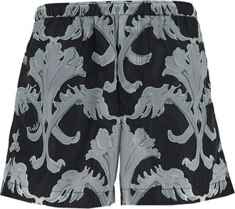 Valentino Gedrukte zwemshort van polyamide - Heren - Strandmode - Veelkleurig - S - Badmode