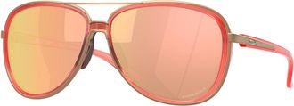 Oakley OO4129 SPLIT TIME 412930 Womens Sunglasses Gold Size 58