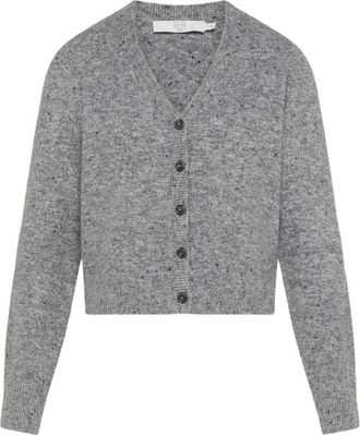 Seventy Cardigan met V-hals - Dames - Vesten - Grijs - L - Truien & Vesten