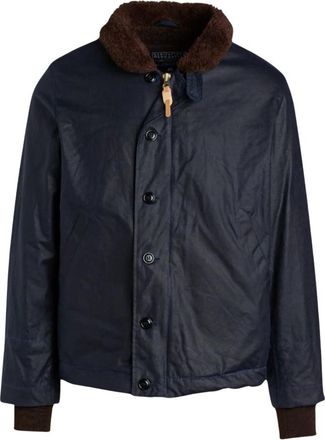 Manifattura Ceccarelli New Deck Jacket - Heren - Bomber jackets - Blauw - 2XS - Katoen - Jassen